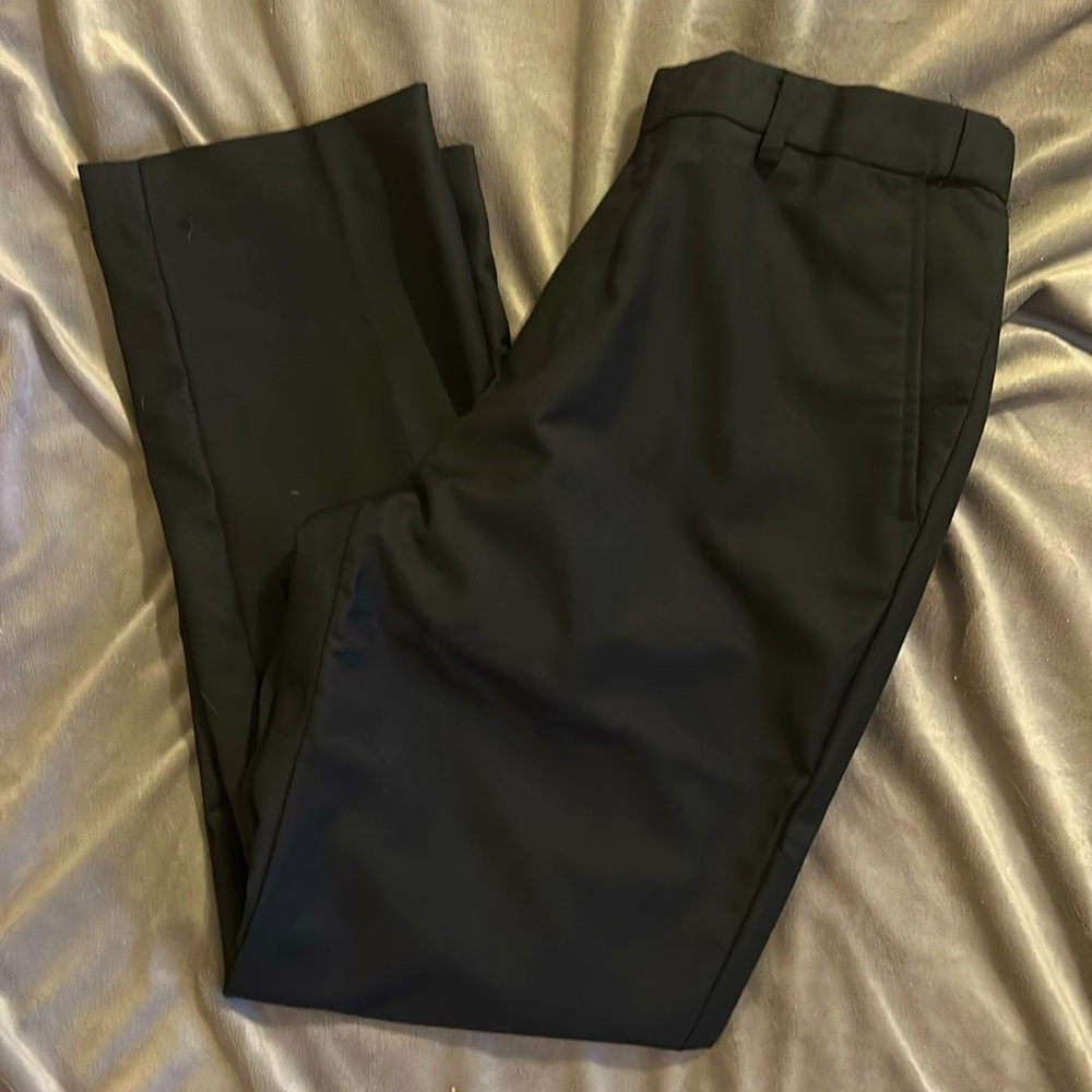 LiveZou Tuxedo Black Dress Pants Extra Smalll